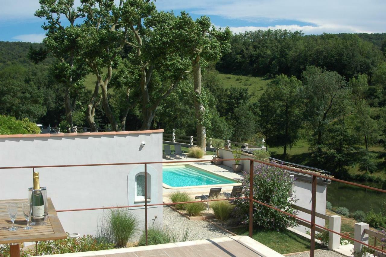 Les Jardins De Soulane B&B - Adults Only Belcastel-et-Buc Bagian luar foto