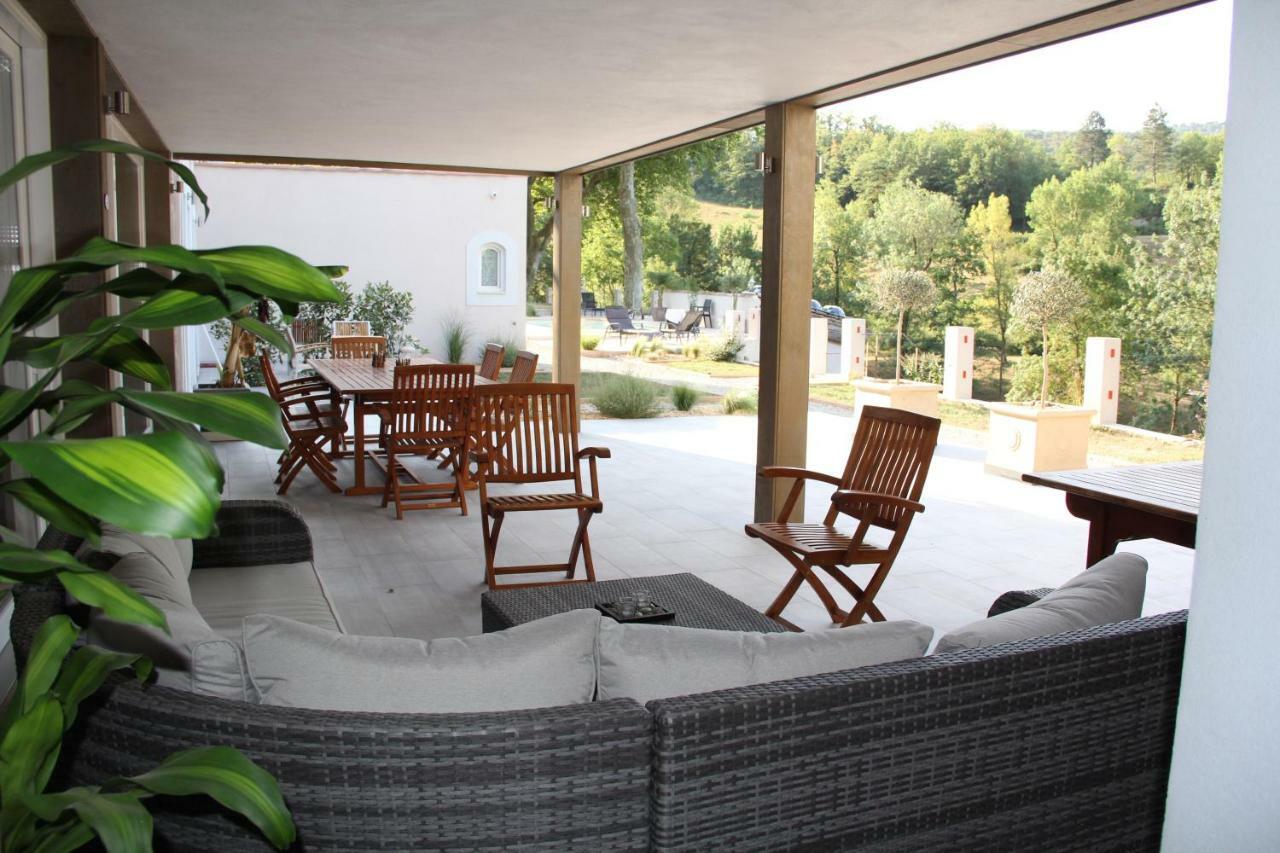 Les Jardins De Soulane B&B - Adults Only Belcastel-et-Buc Bagian luar foto