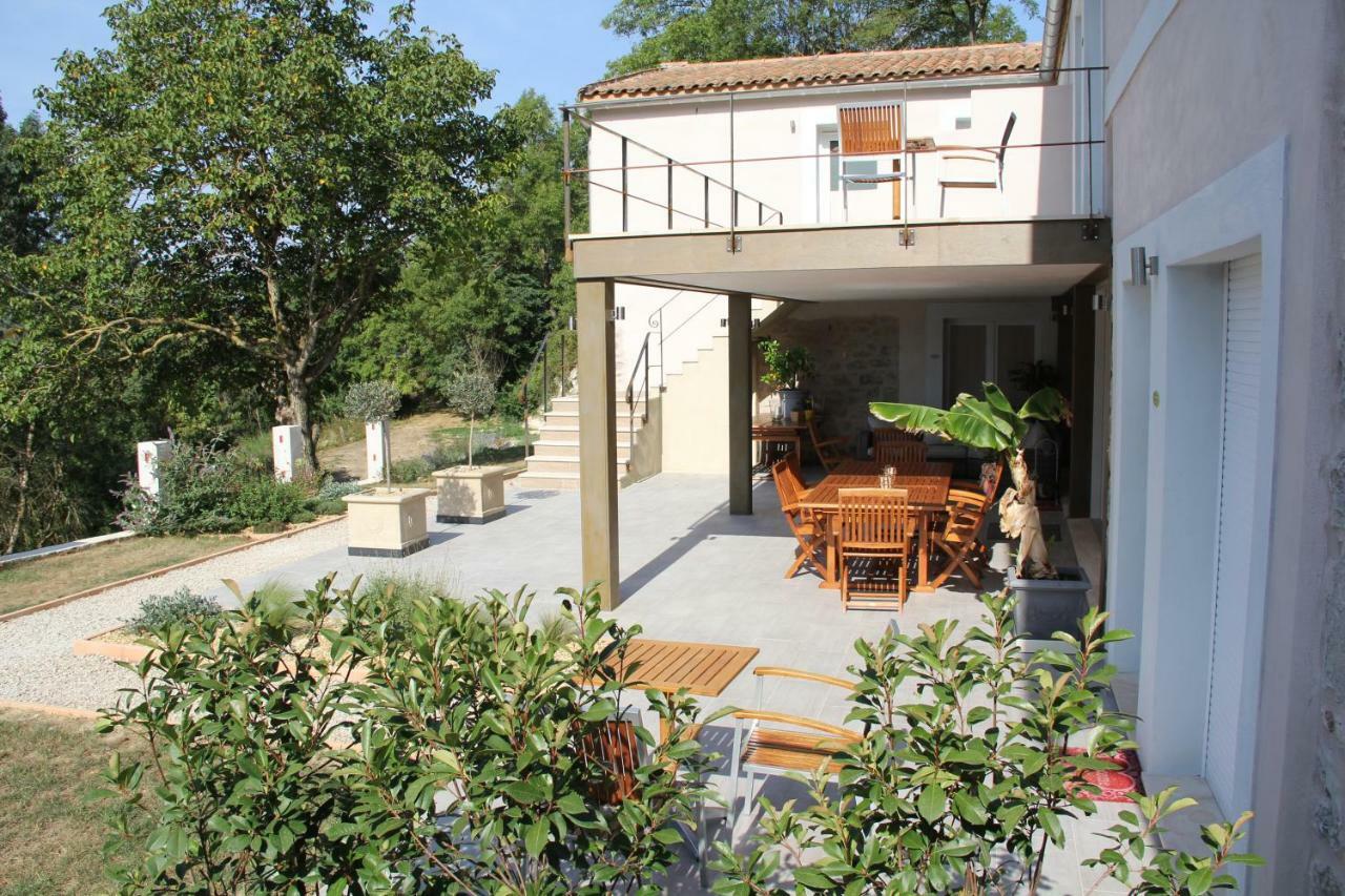 Les Jardins De Soulane B&B - Adults Only Belcastel-et-Buc Bagian luar foto